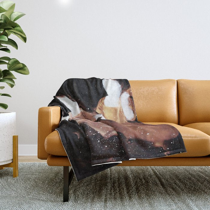 Brutalized Gainsborough 3 Throw Blanket Gallery Image 1