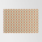 Checkered Multicolor Pattern XXV Western Summer Rug Gallery Image 2
