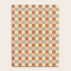 Checkered Multicolor Pattern XXV Western Summer Notebook Gallery Image 4