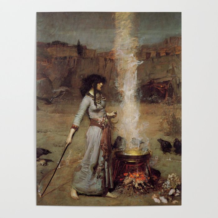 John William Waterhouse The Magic Circle Poster Gallery Image 4