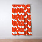 Geometric swan Window Curtain Gallery Image 3