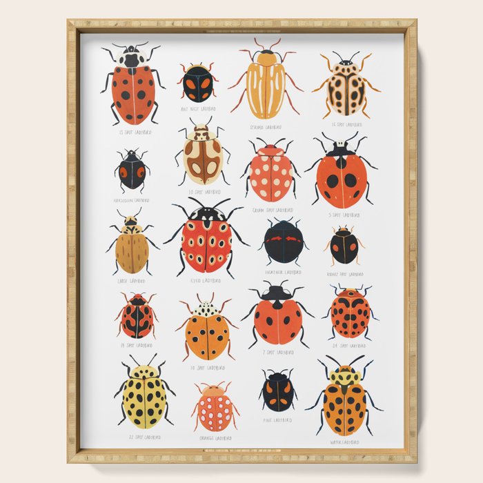 Ladybugs Serving Tray Gallery Image 1