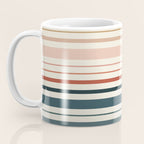 Green Boho Stripes Coffee Mug Gallery Image 3