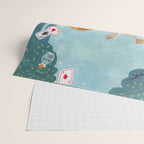 Alice in Wonderland Wrapping Paper Gallery Image 2