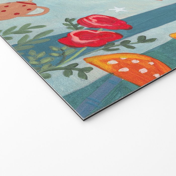 Alice in Wonderland Welcome Mat Gallery Image 2