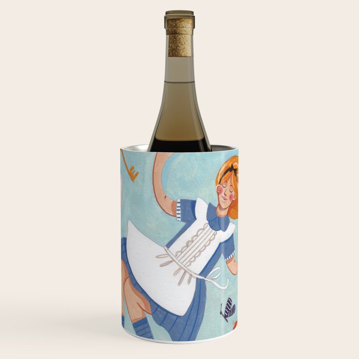 Alice in Wonderland Wine Chiller Gallery Image 1