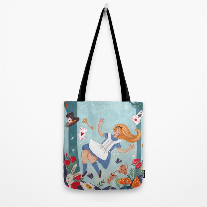 Alice in Wonderland Tote Bag Gallery Image 2