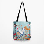 Alice in Wonderland Tote Bag Gallery Image 2