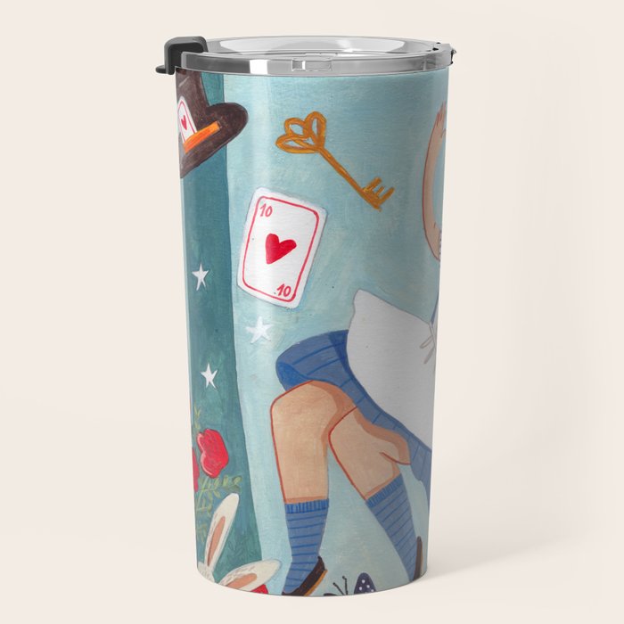 Alice in Wonderland Travel Mug Gallery Image 3