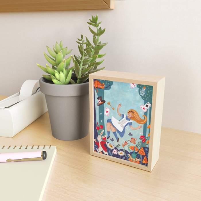 Alice in Wonderland Mini Art Print Gallery Image 2