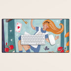 Alice in Wonderland Desk Mat Gallery Image 1