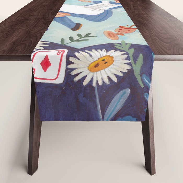 Alice in Wonderland Table Runner Gallery Image 1