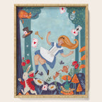 Alice in Wonderland Serving Tray Gallery Image 1