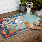 Alice in Wonderland Outdoor Rug Gallery Image 2