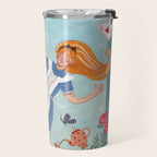 Alice in Wonderland Travel Mug Gallery Image 2
