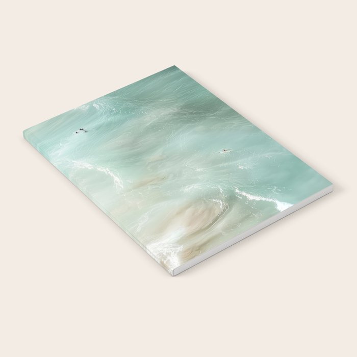 Soft Coastal Beach Scene Notebook Gallery Image 1
