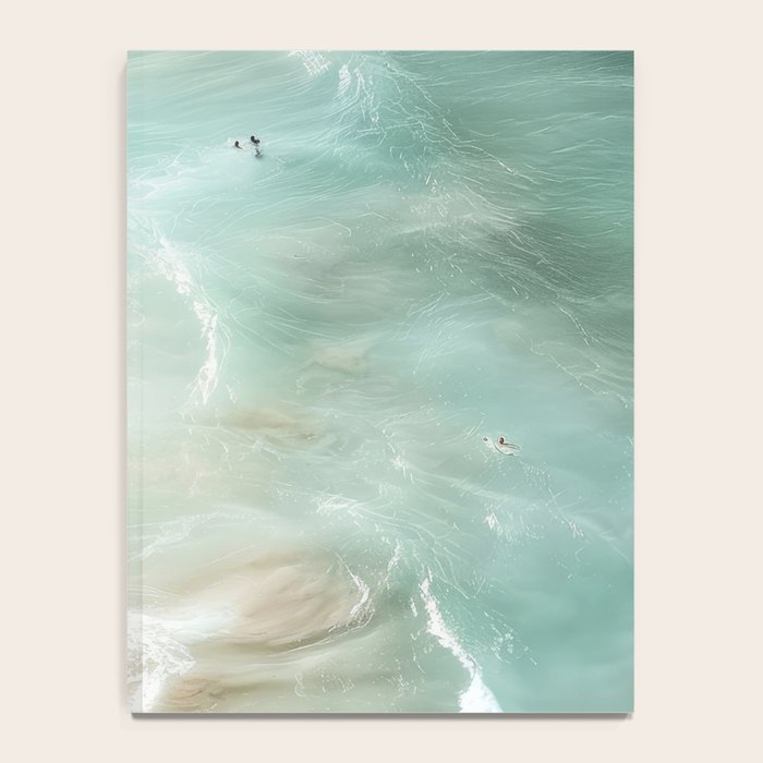 Soft Coastal Beach Scene Notebook Gallery Image 4