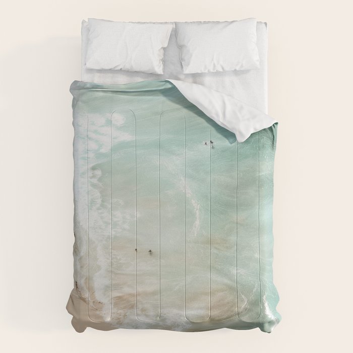 Soft Coastal Beach Scene Comforter Gallery Image 6