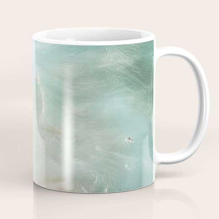 Soft Coastal Beach Scene Coffee Mug Gallery Image 1