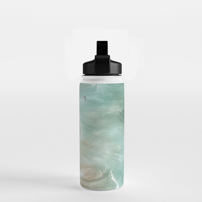 Soft Coastal Beach Scene Water Bottle Gallery Image 2