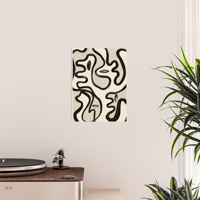 Abstract line art 249 Poster Gallery Image 2