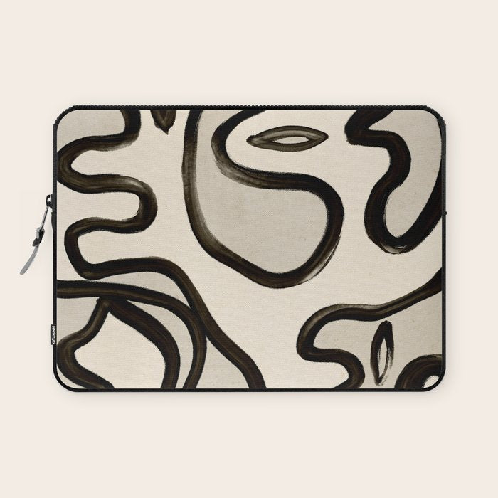Abstract line art 249 Laptop Sleeve Gallery Image 1