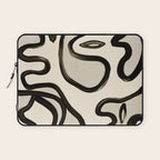 Abstract line art 249 Laptop Sleeve Gallery Image 1