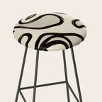 Abstract line art 249 Stool Gallery Image 2