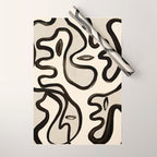 Abstract line art 249 Wrapping Paper Gallery Image 1