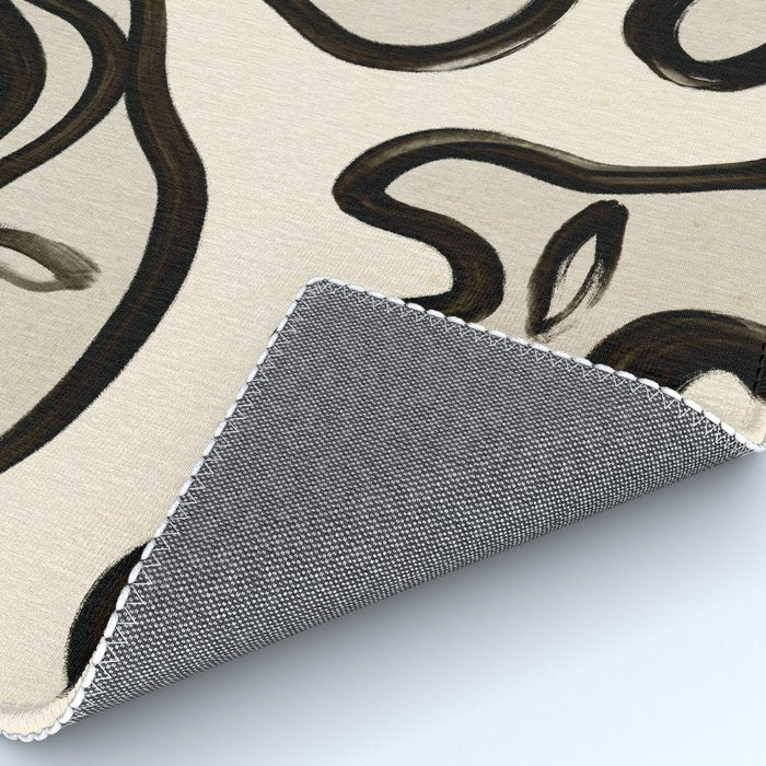 Abstract line art 249 Rug Gallery Image 4
