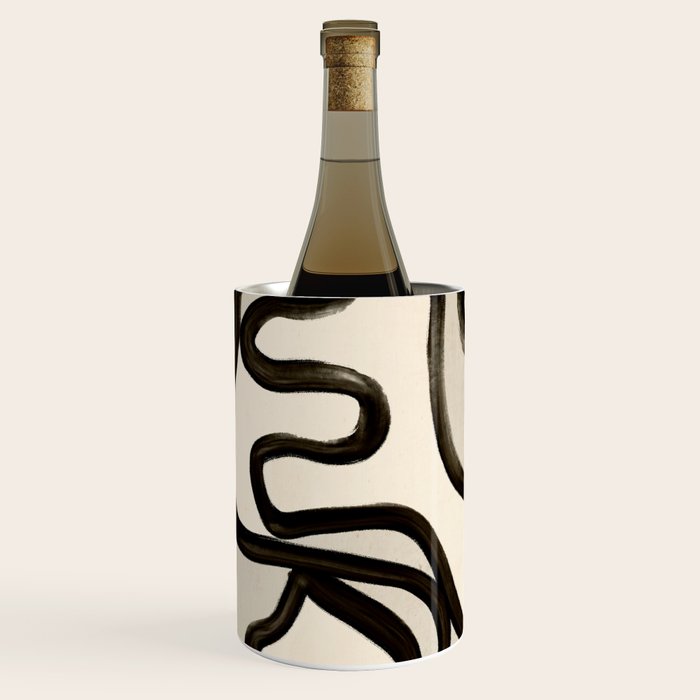 Abstract line art 249 Wine Chiller Gallery Image 2