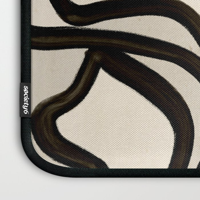 Abstract line art 249 Laptop Sleeve Gallery Image 3