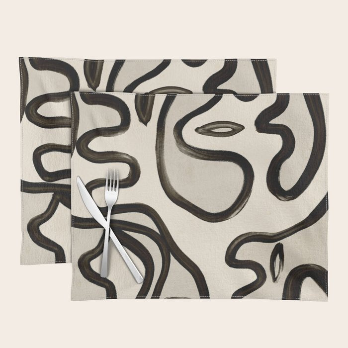 Abstract line art 249 Placemat Gallery Image 1