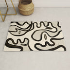 Abstract line art 249 Rug Gallery Image 1