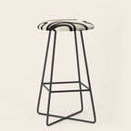 Abstract line art 249 Stool Gallery Image 1
