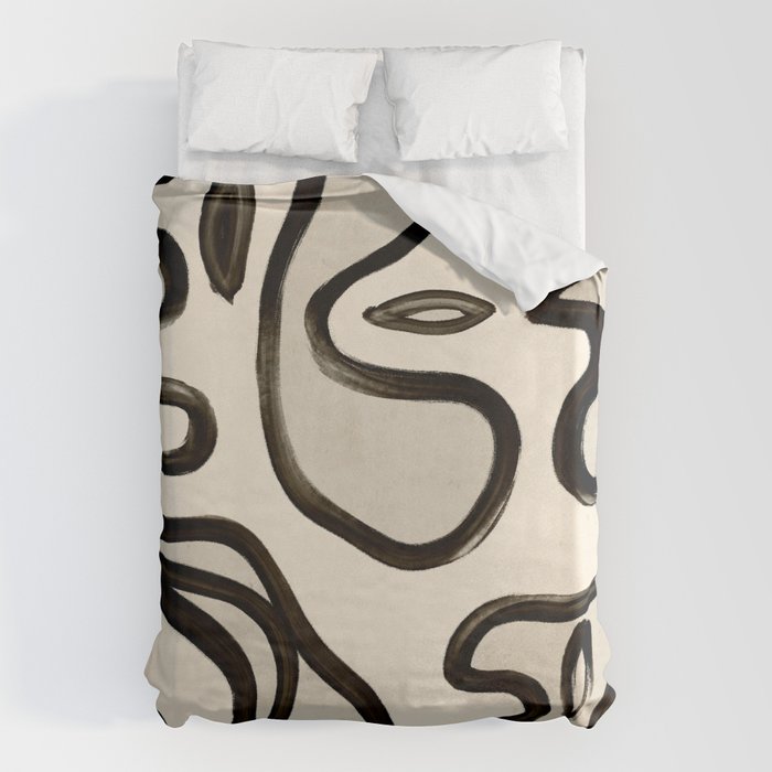 Abstract line art 249 Duvet Cover Gallery Image 1