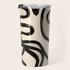 Abstract line art 249 Travel Mug Gallery Image 3