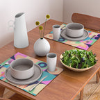 Retro Happy Geometric Combo Placemat Gallery Image 2