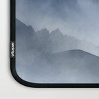 Foggy Mountains Wanderlust Blue Boho Laptop Sleeve Gallery Image 3