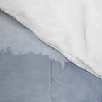Foggy Mountains Wanderlust Blue Boho Comforter Gallery Image 4
