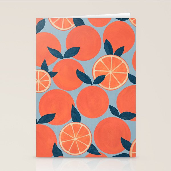 Canned Oranges Stationery Card Gallery Image 2