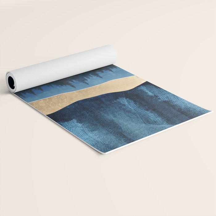 Midnight Lake Yoga Mat Gallery Image 2