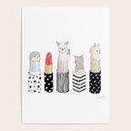 Lipstick Nyanco - Lipstick Kitty - Poster Gallery Image 4