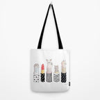 Lipstick Nyanco - Lipstick Kitty - Tote Bag Gallery Image 2
