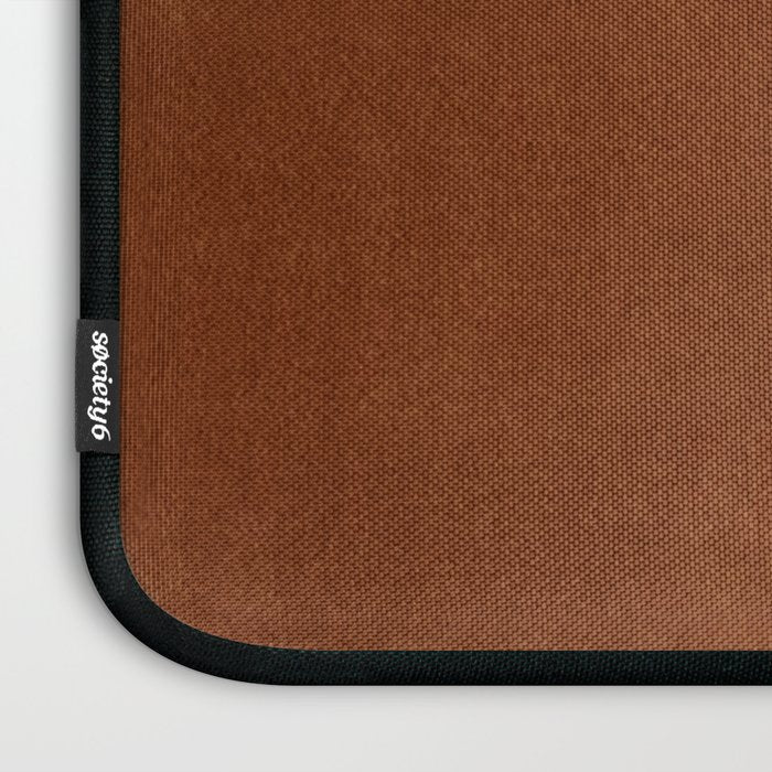 Rust Velvet Laptop Sleeve Gallery Image 3