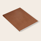 Rust Velvet Notebook Gallery Image 2