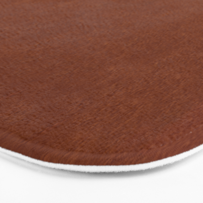 Rust Velvet Bath Mat Gallery Image 3