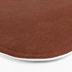 Rust Velvet Bath Mat Gallery Image 3