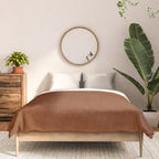 Rust Velvet Comforter Gallery Image 3