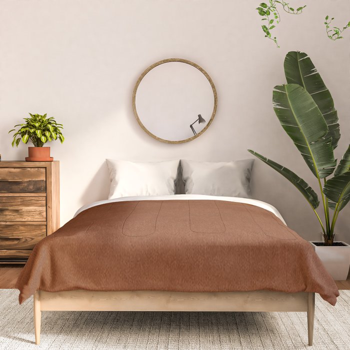 Rust Velvet Comforter Gallery Image 3